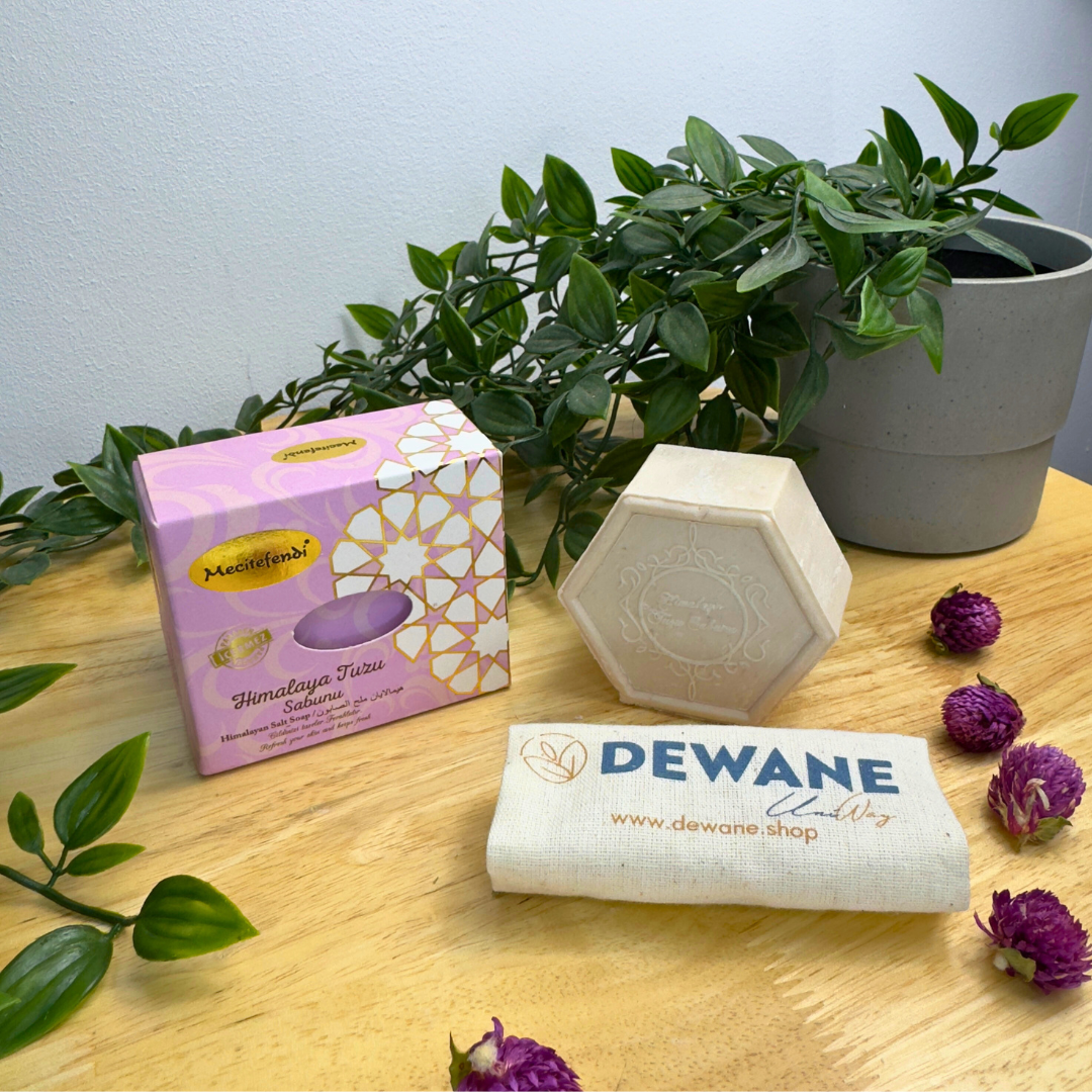 Mecitefendi Özel Himalaya Tuzu Sabunu – Derinlemesine Temizlik ve Mineral Bakım