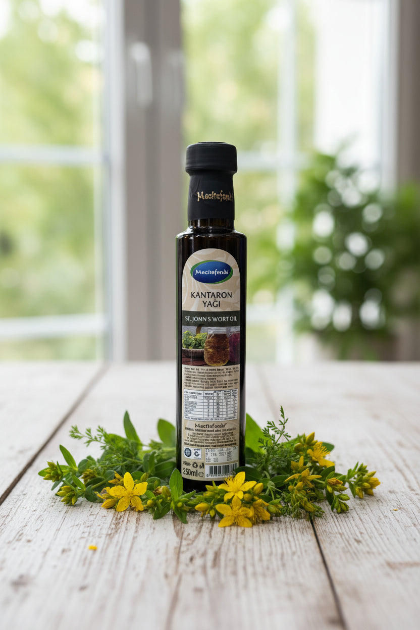 Johanniskrautöl (Kantaron Yağı) – Mecitefendi