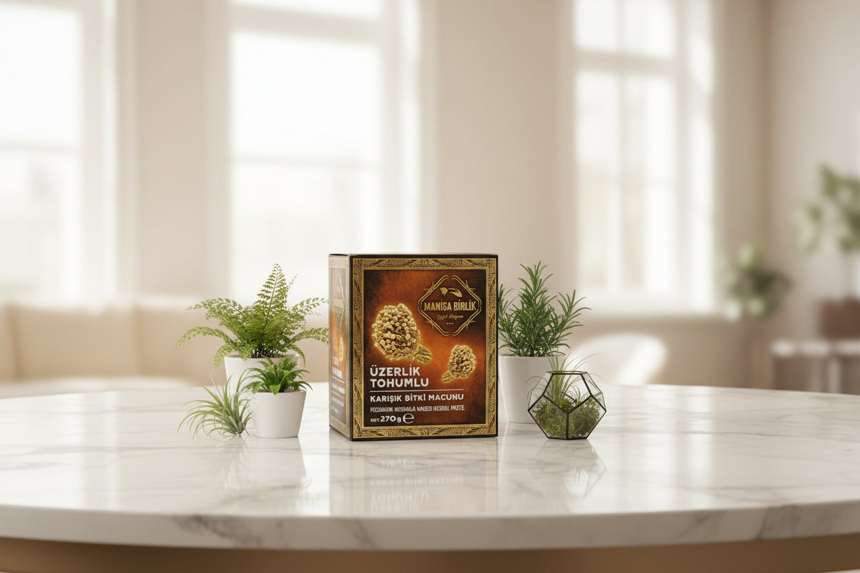 Üzerlik-Samen Pflanzenpaste – Gemischte Kräuterpaste