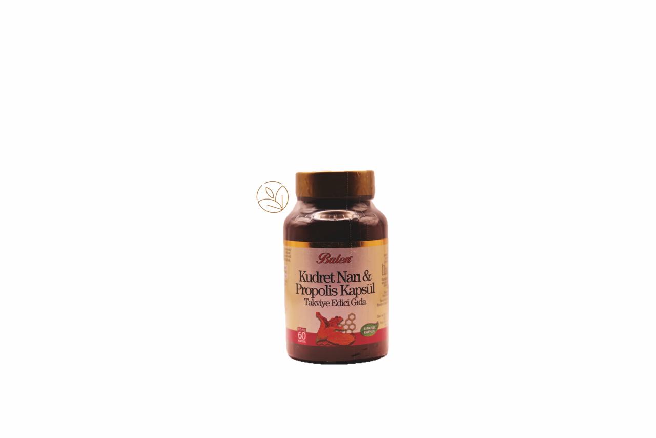 Scharlachrote Blume & Propolis Kapsel / Kudret Nari & Propolis Kapsül