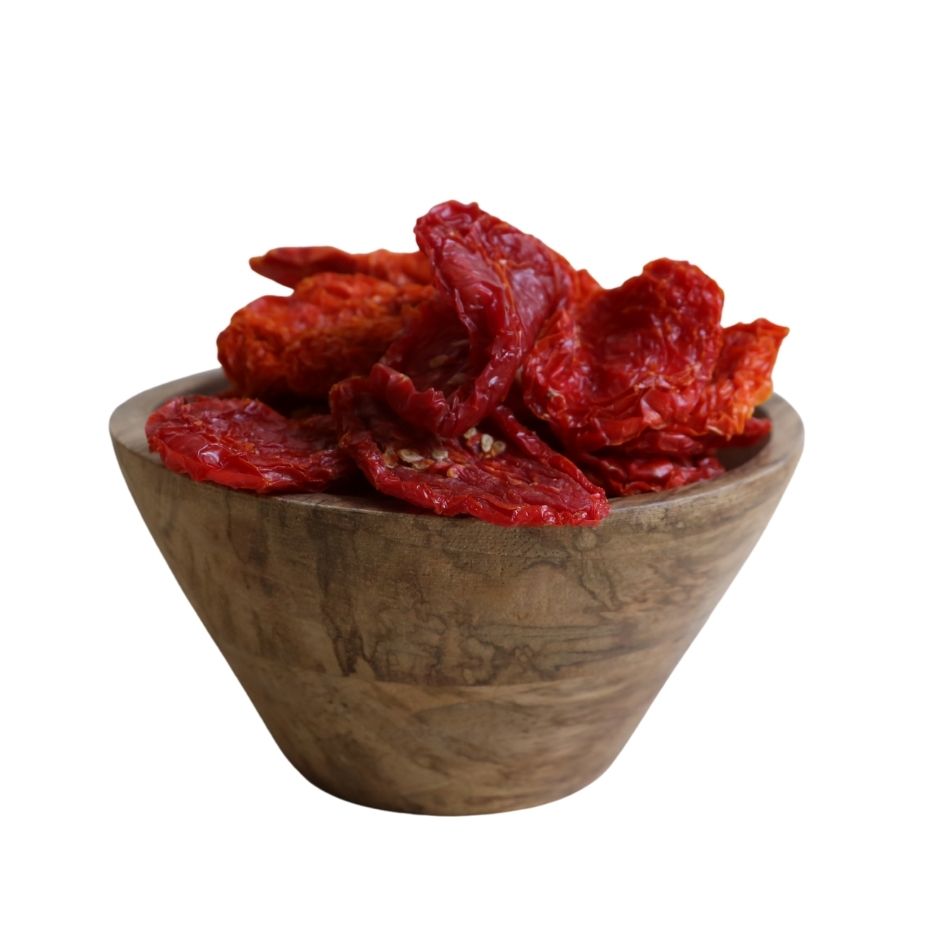 Güneşte kurutulmuş domatesler