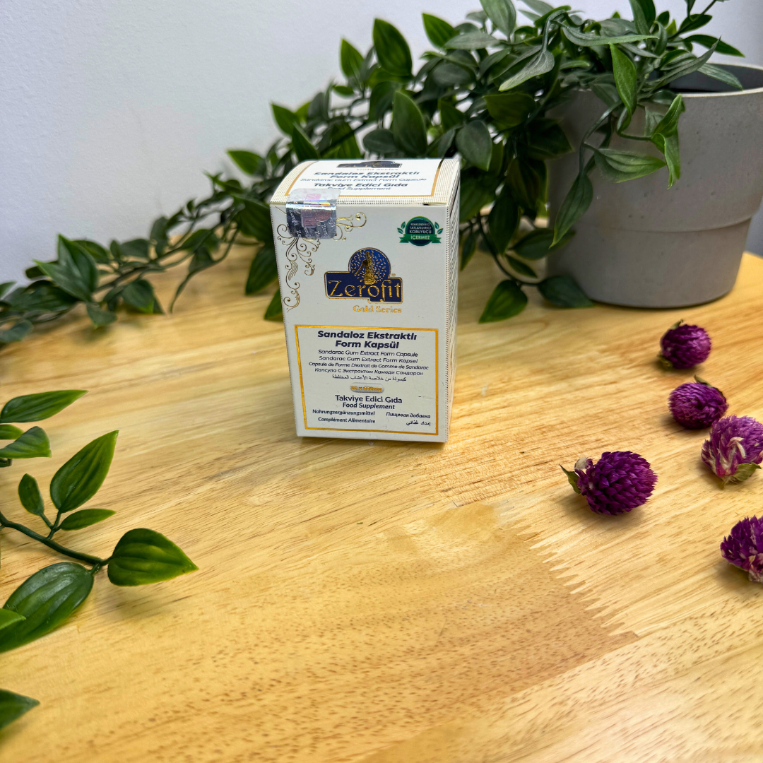 Zerofit Sandaloz Özü Kapsülleri + 100 ml Saf Biberiye Özü – İçten Gelen Doğal Bakım 🌿✨