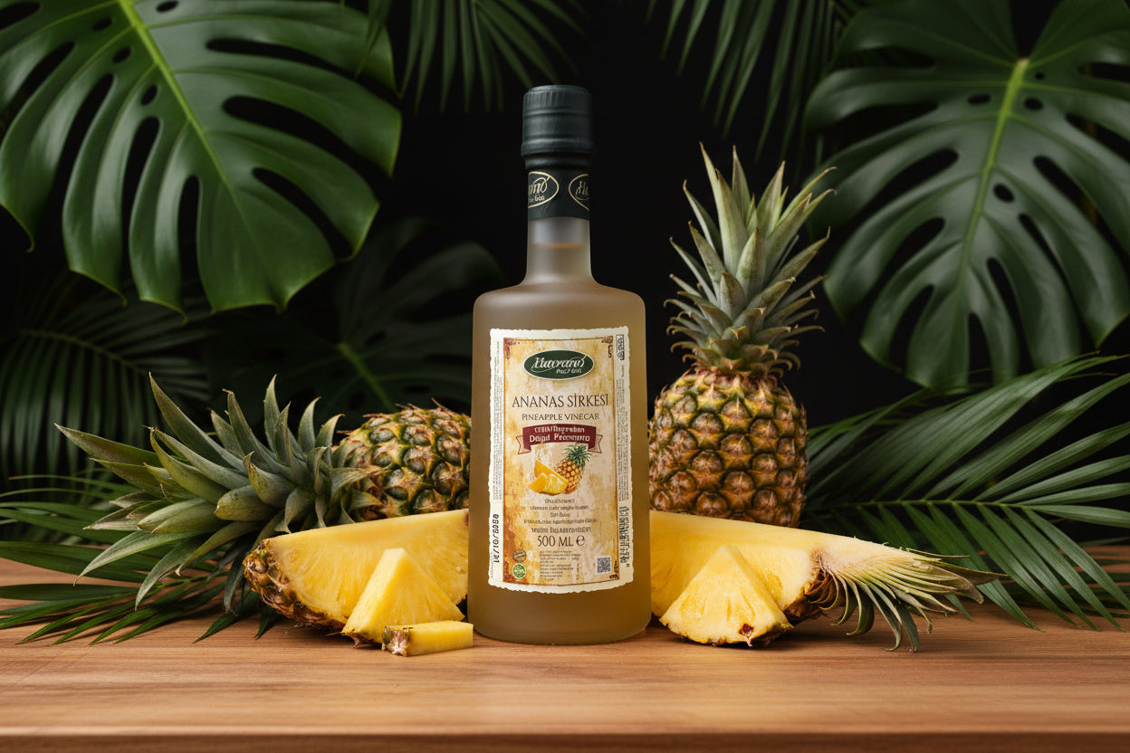 Doğal Fermente Ananas Sirkesi