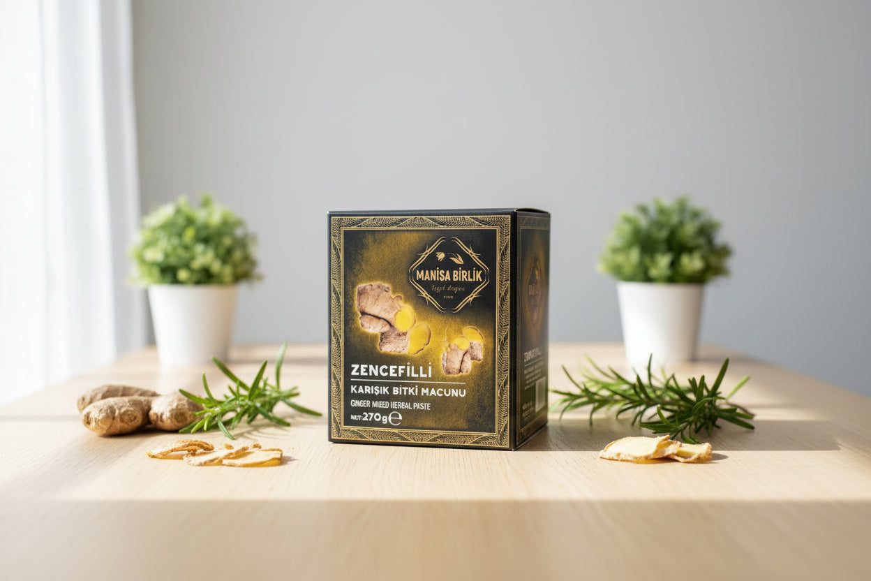 Ingwer-Pflanzenpaste