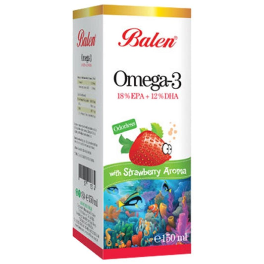Omega 3 (Kinder) mit Erdbeergeschmack